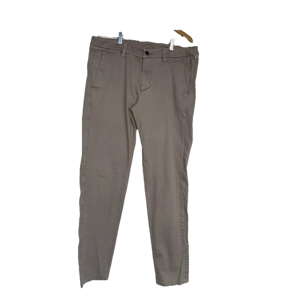 Men's Lululemon ABC Classic Fit Pant Utilitech 5 Pocket Beige Khaki Pants 30